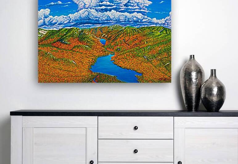 Upper Ausable Lake by Brian Hewitt Kind Art
