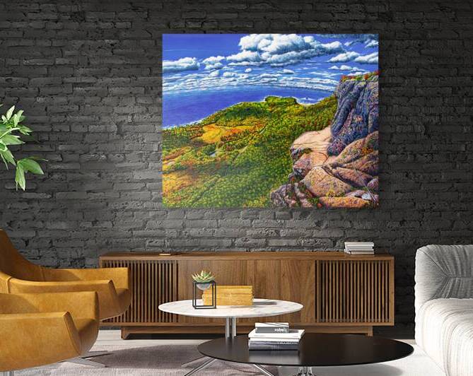 The Precipice Trail by Brian Hewitt Kind Art