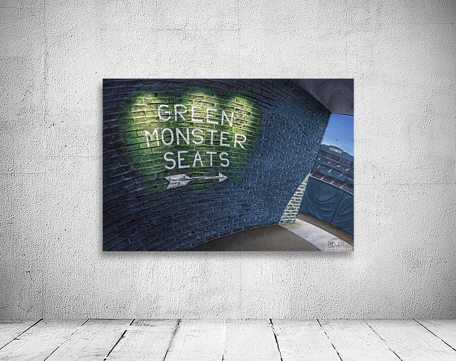 Green Monster Seats Wall Preview