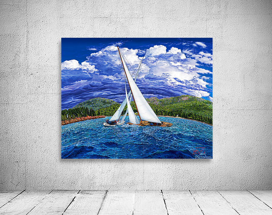 Dueling Sails Wall Preview