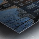 Rainy Night in Amsterdam Metal print