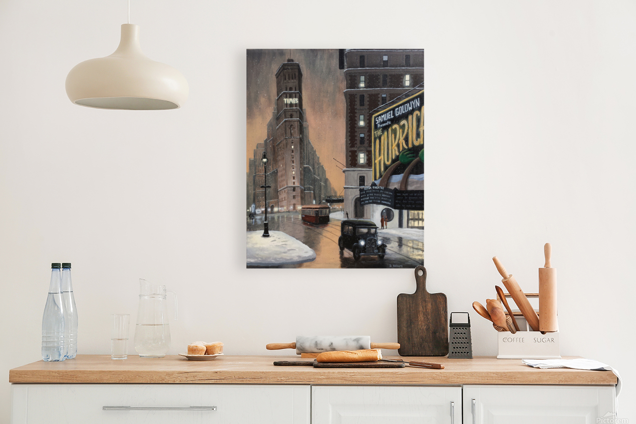 Times Square 1930 Reproduction