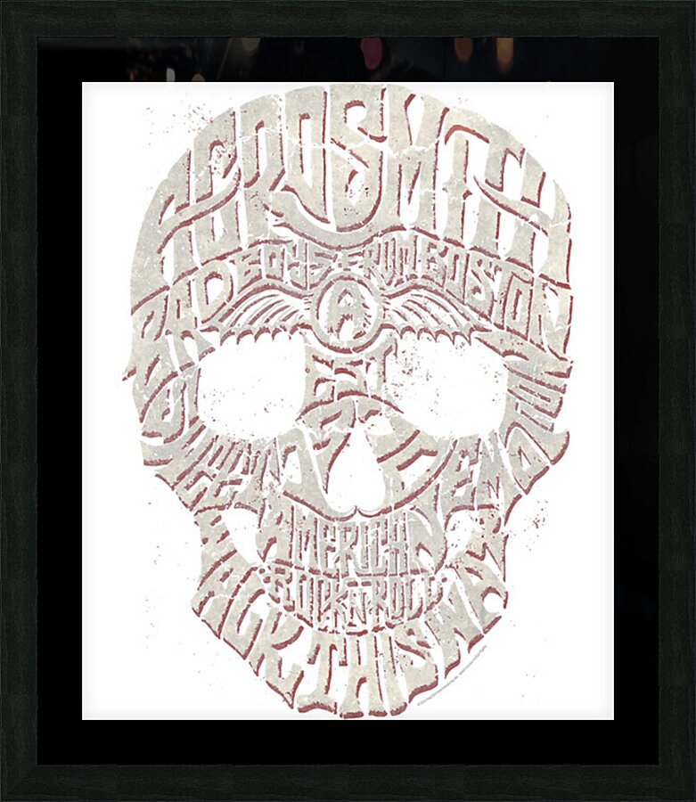 Aerosmith 20 Picture Frame print
