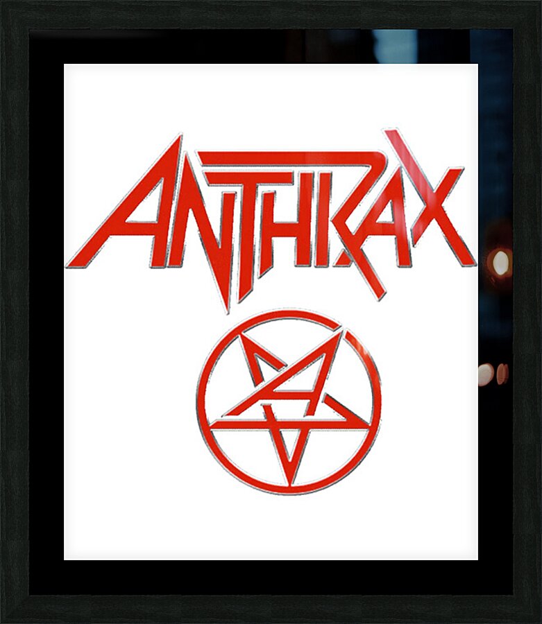 Anthrax 13 Picture Frame print