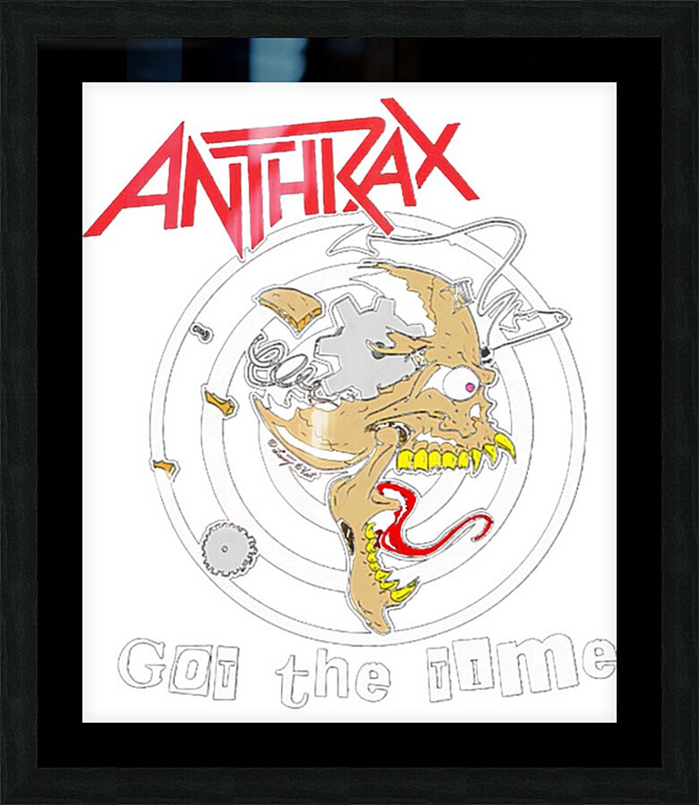 Anthrax 20 Picture Frame print