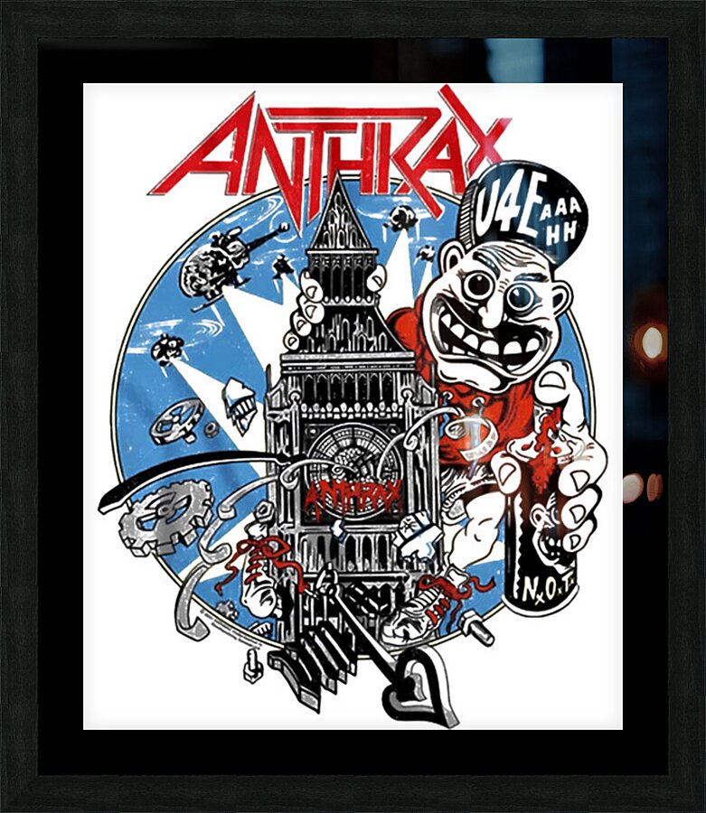 Anthrax 21 Picture Frame print