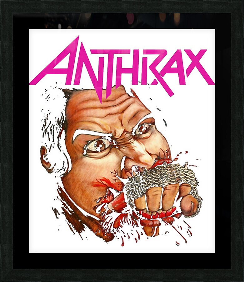 Anthrax 23 Picture Frame print