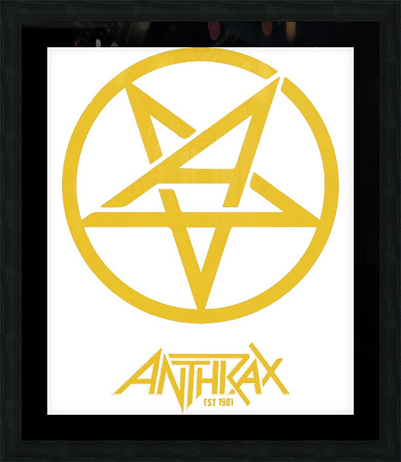 Anthrax 27 Picture Frame print