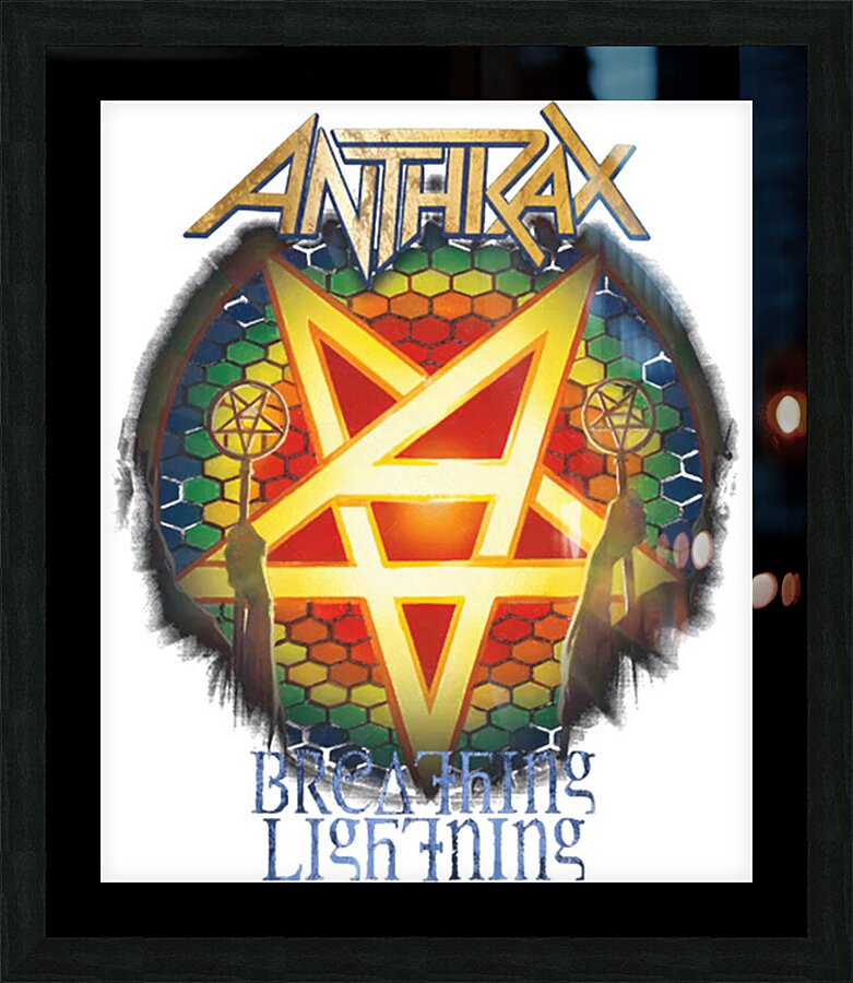 Anthrax 39 Picture Frame print