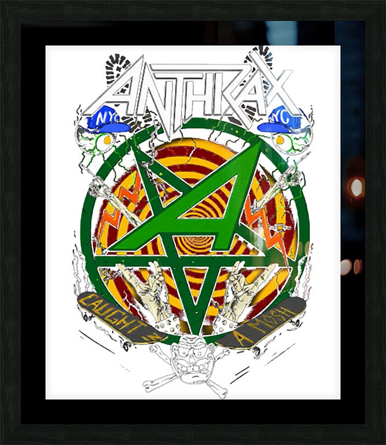 Anthrax 41 Picture Frame print