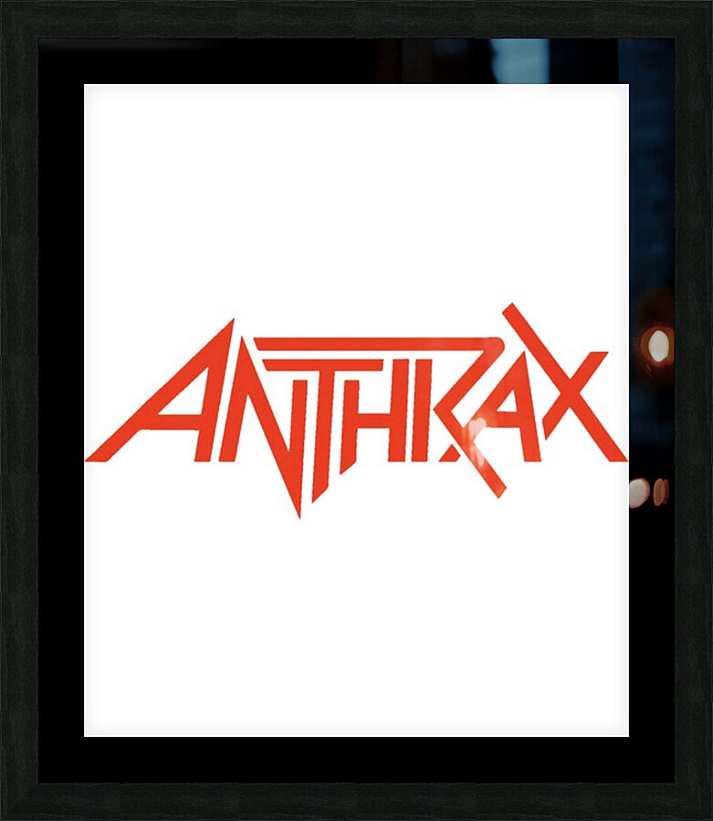 Anthrax 8 Picture Frame Printing