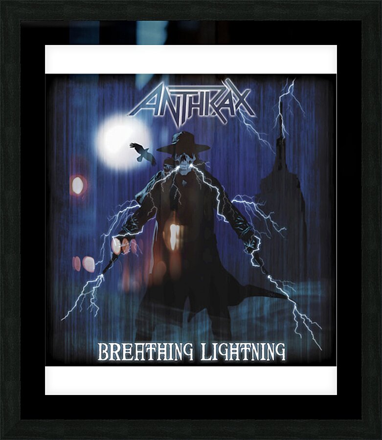 Anthrax 10 Picture Frame print