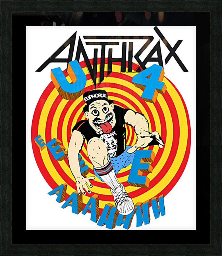 Anthrax 18 Picture Frame print