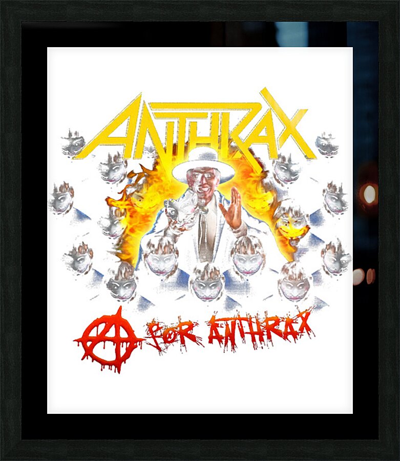 Anthrax 32 Picture Frame print
