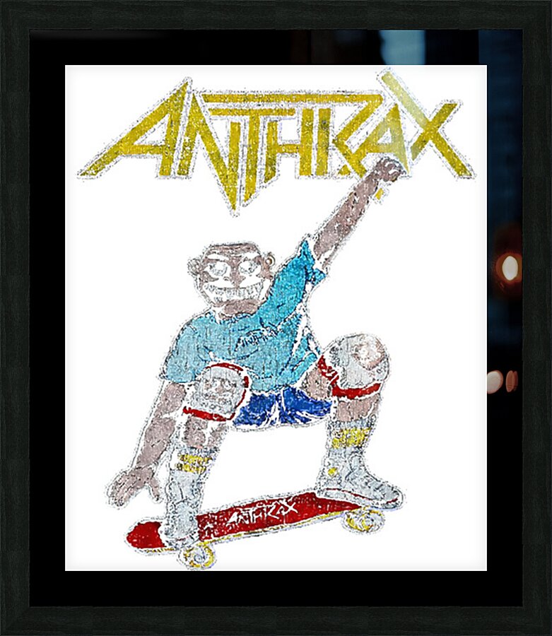 Anthrax 37 Picture Frame print