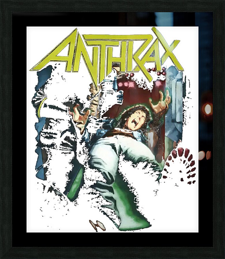 Anthrax 38 Picture Frame print