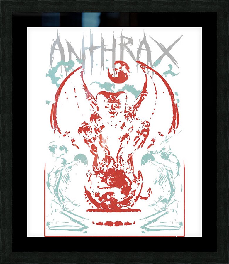 Anthrax 46 Picture Frame print