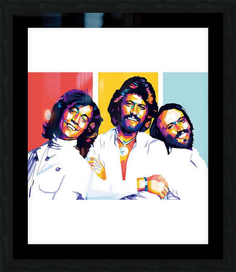 Bee Gees 34 Picture Frame print