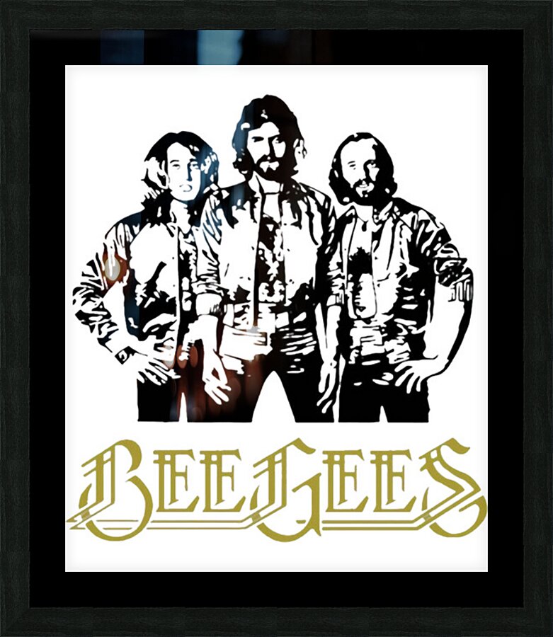 Bee Gees 5 Picture Frame print