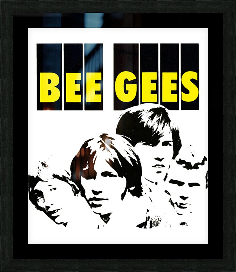 Bee Gees 12 Picture Frame print