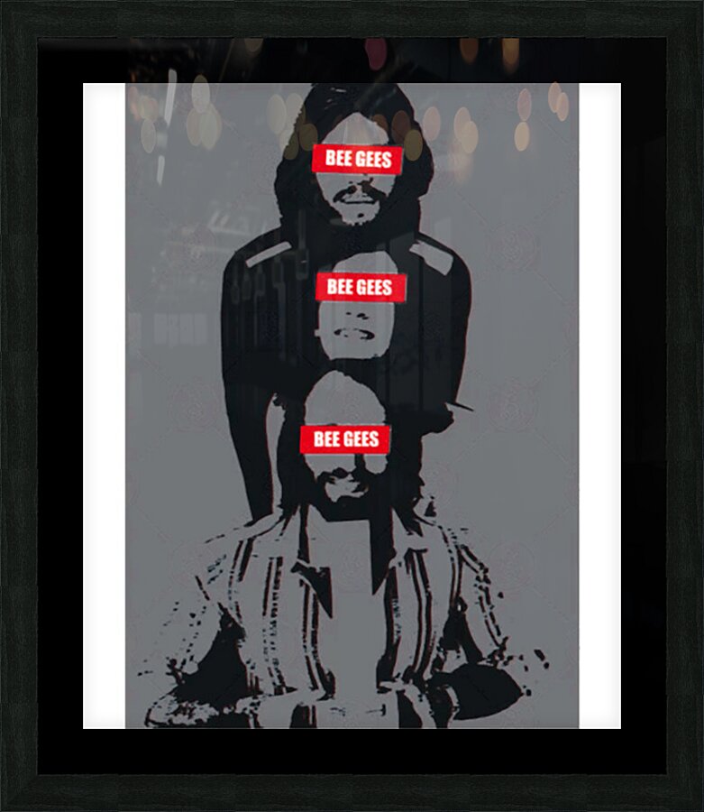 Bee Gees 14 Picture Frame print
