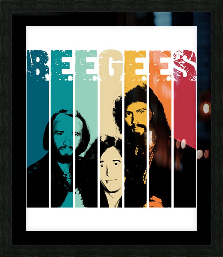 Bee Gees 15 Picture Frame print