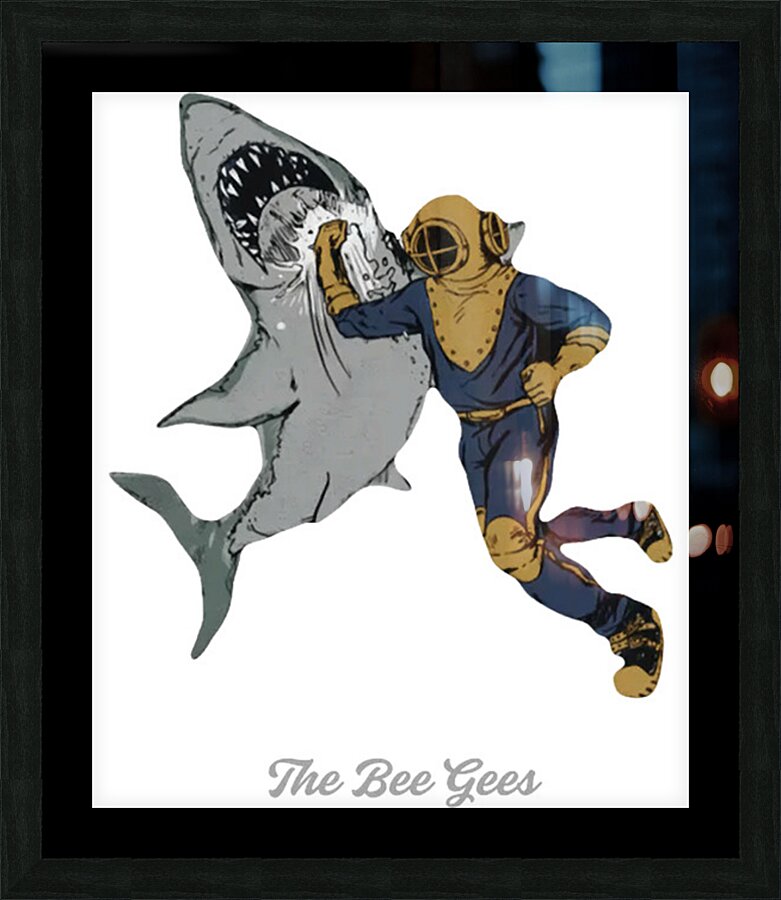 Bee Gees 18 Picture Frame print
