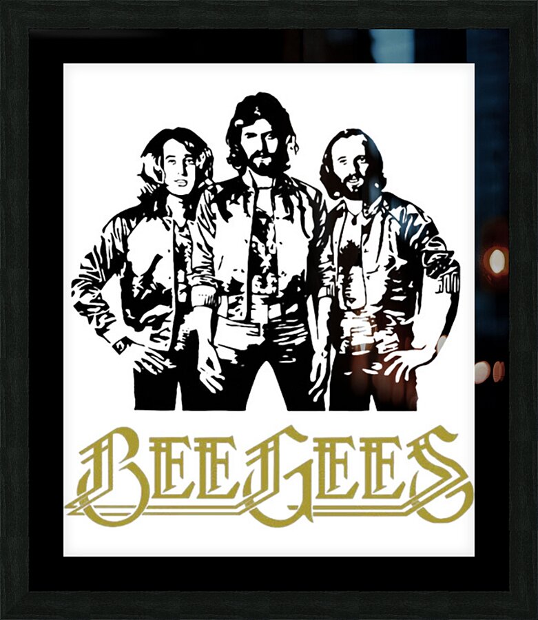 Bee Gees 21 Picture Frame Printing
