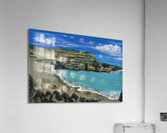 Green Sand Beach Acrylic Print