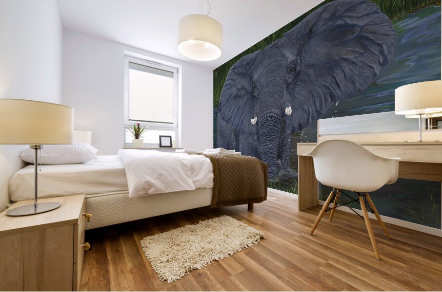 Cool Down Mural print