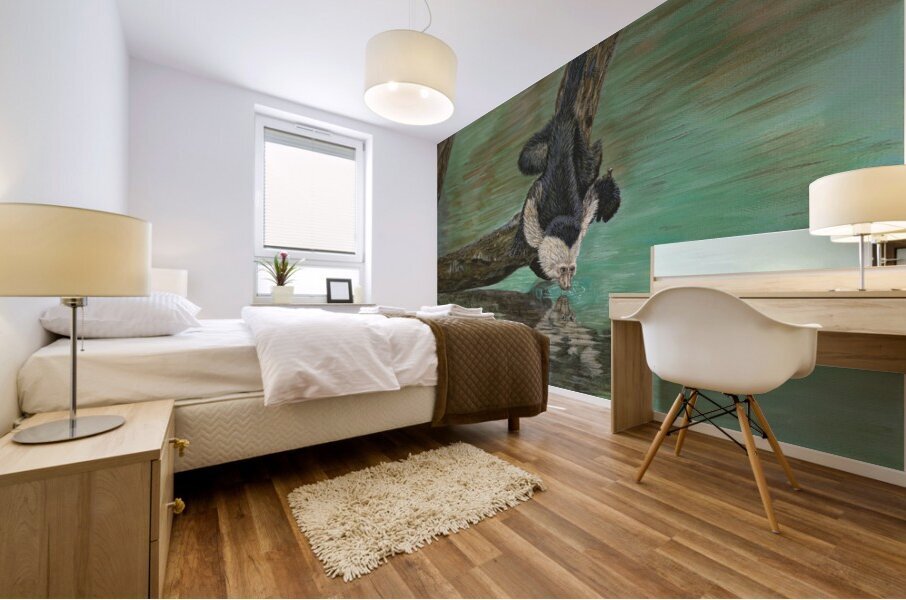 One with Trees Mural print