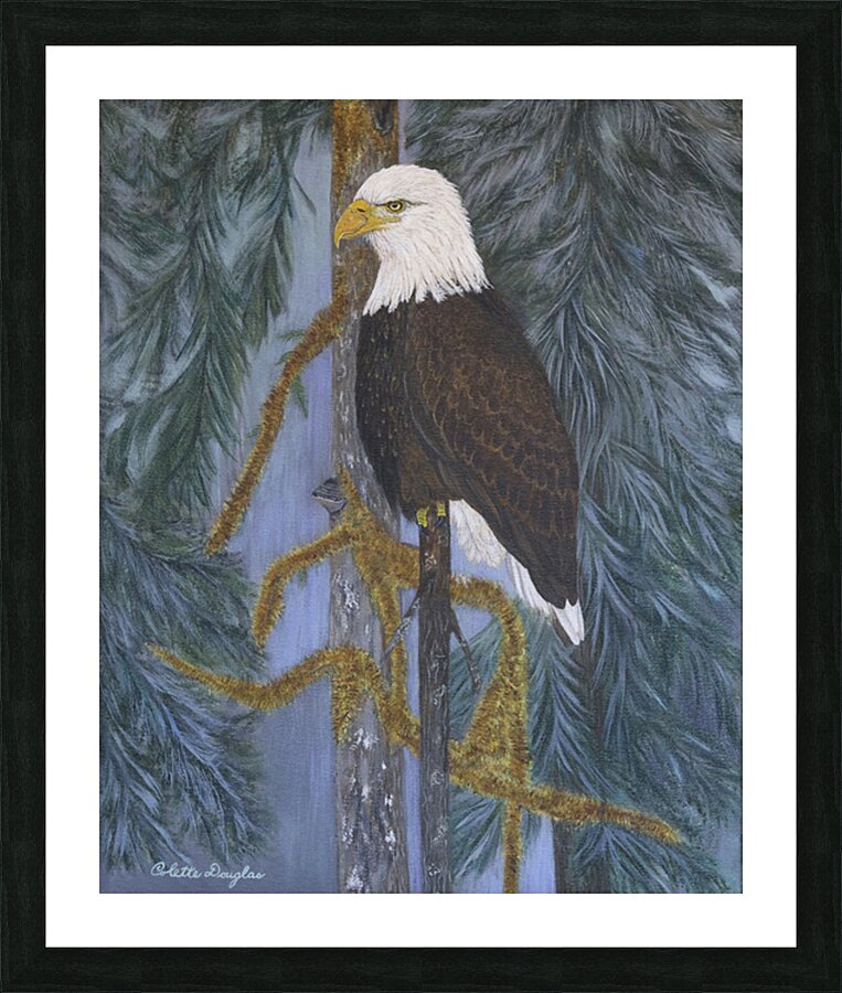 Perfect Perch Picture Frame print