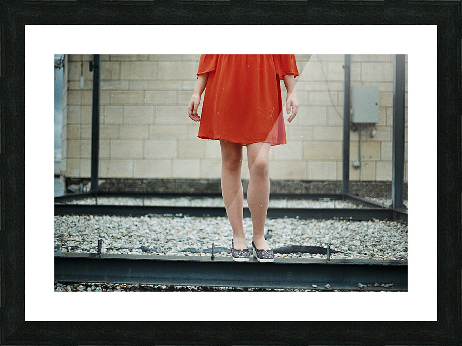 Color pause Picture Frame print