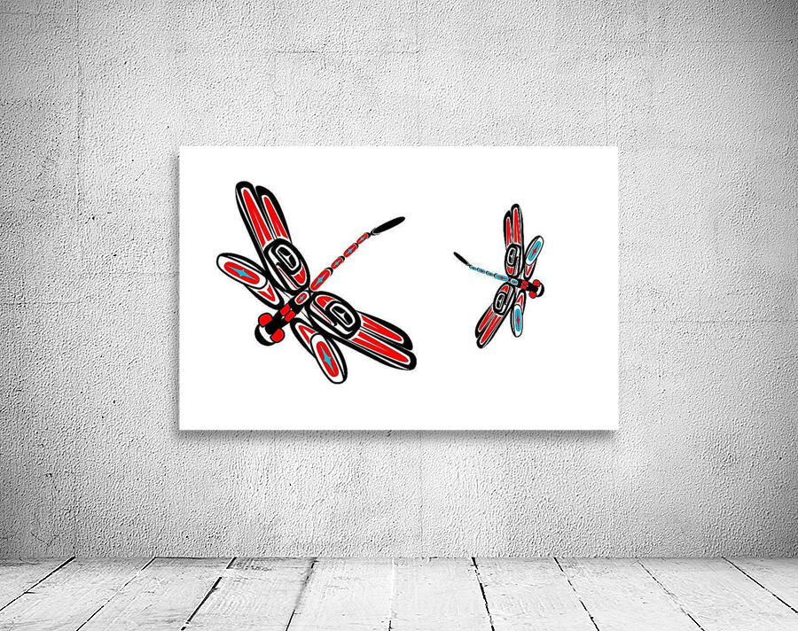 Dragonflies Wall Preview