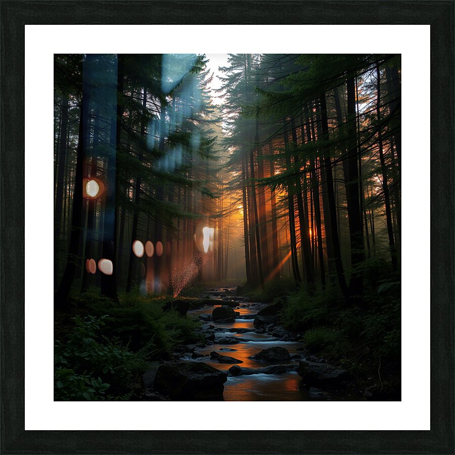 Forests Embrace Picture Frame print