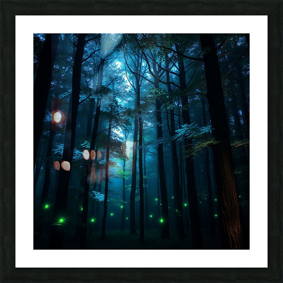 Enchanted Forest Picture Frame print