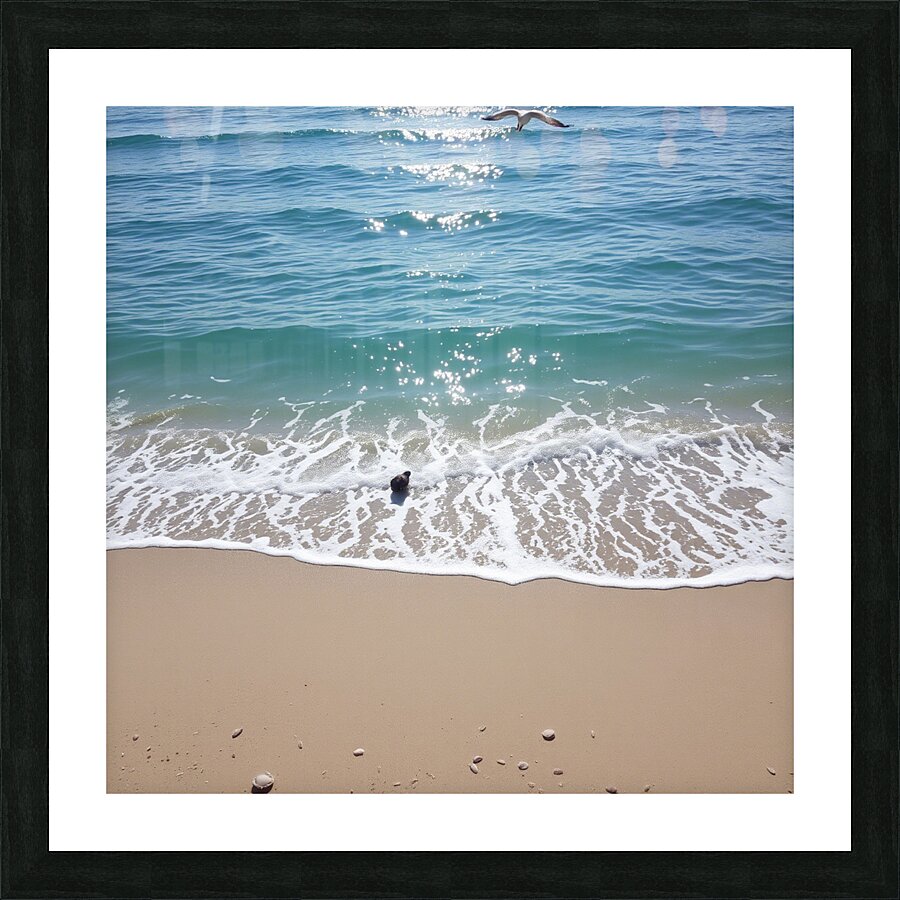 Beach Bliss Picture Frame print