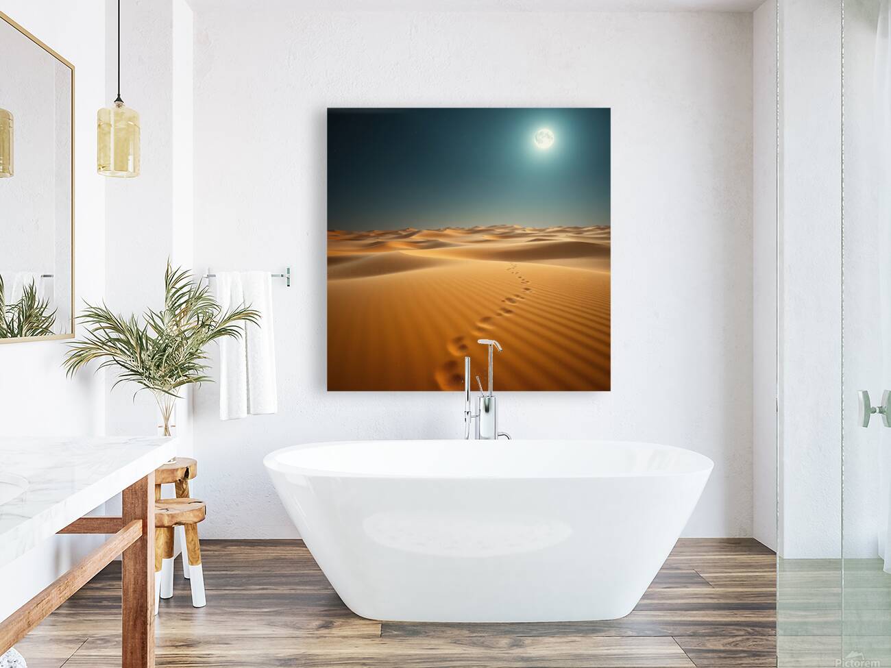 Moonlit Dunes Reproduction