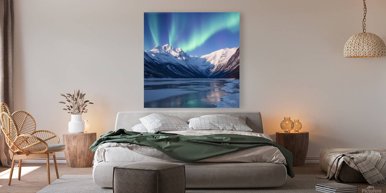 Auroras Embrace Reproduction
