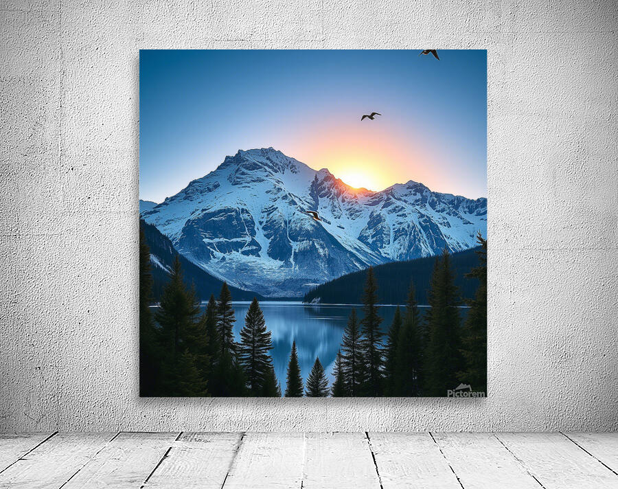 Alpine Majesty Wall Preview