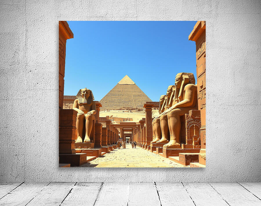 Pharaohs Promenade Wall Preview