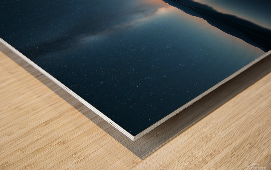 Night Sky Magic Wood print