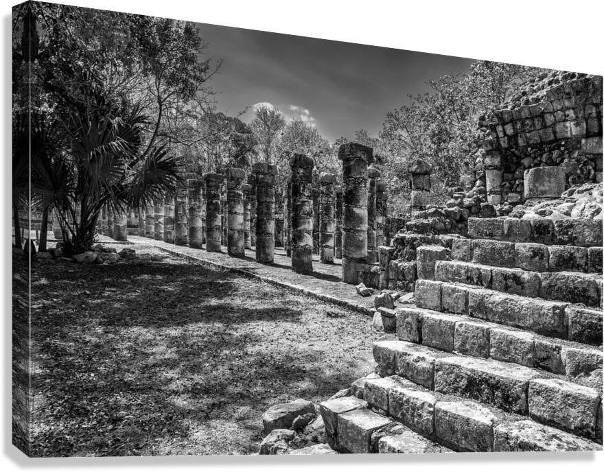 Mayan ruins 1 Canvas Print
