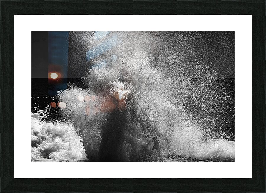 Poseidon Picture Frame print