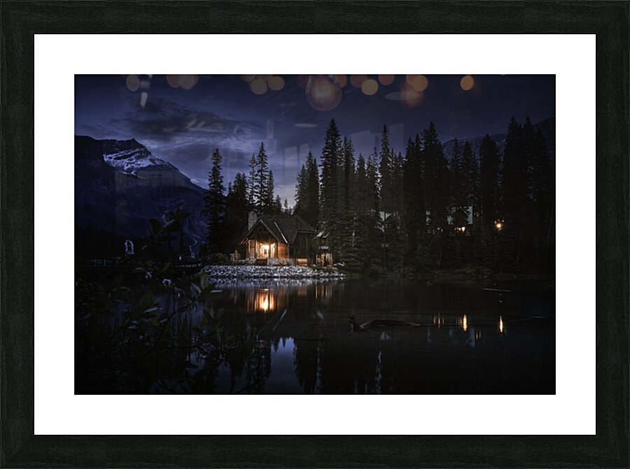Emerald Lake 2 Picture Frame print
