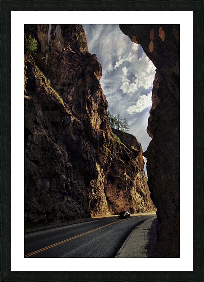 Split Rock 1 Picture Frame print