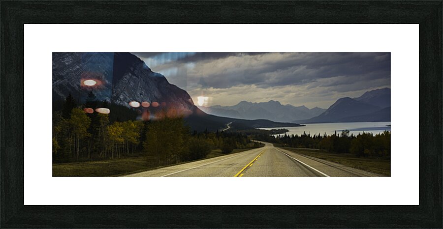David Thomson Highway Picture Frame print
