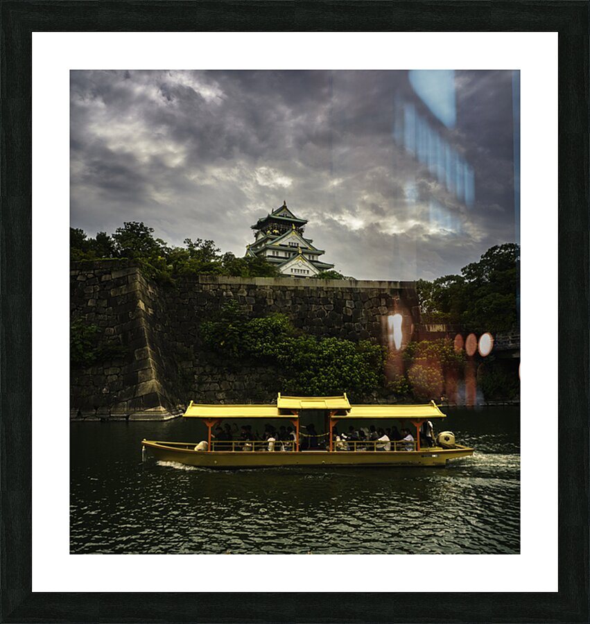 Osaka Castle Picture Frame print