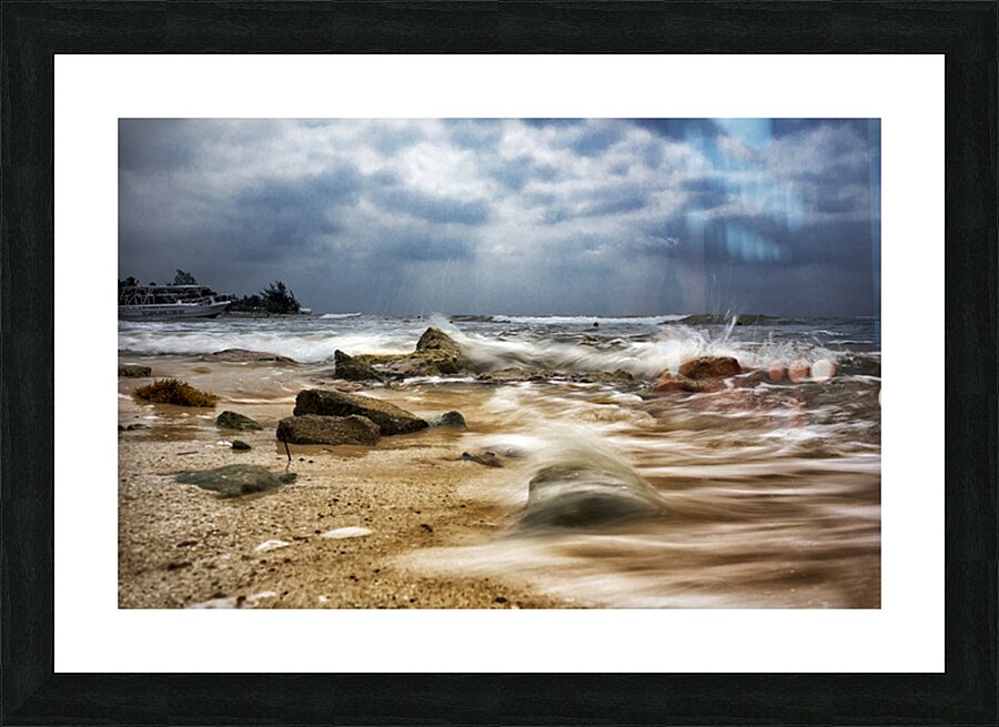 storm clouds Picture Frame print