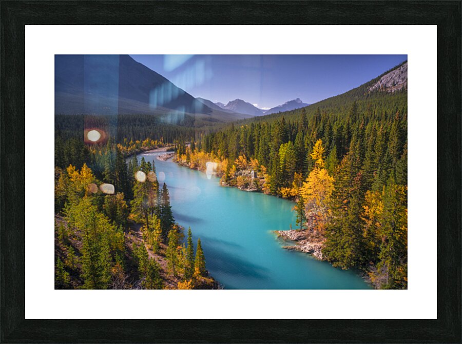 Cline River Picture Frame print